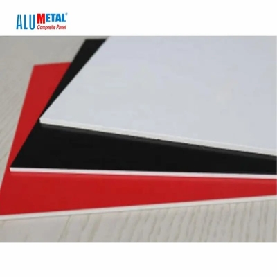 2440 X 1220 mm Ognioodporne białe panele ACP Arkusz 3 mm