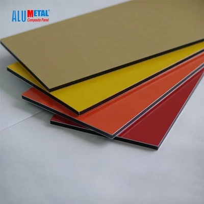 Aluminiowy panel kompozytowy PVDF ACP ACM Dibond Okładzina architektury zewnętrznej