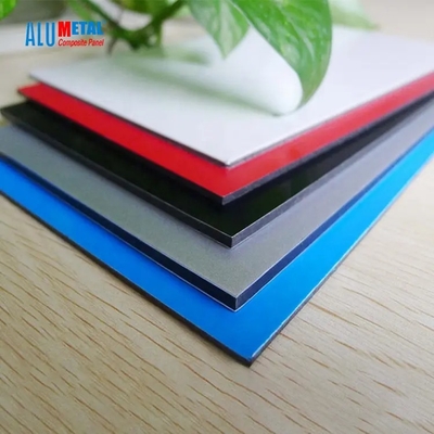 Alumetal Silver PVDF ACP Aluminiowe panele kompozytowe Produkty elewacyjne