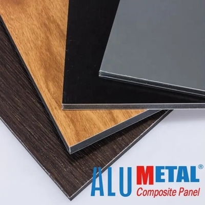 Aluminiowy panel kompozytowy PVDF o grubości 4 mm z panelem acm chroniącym przed promieniowaniem UV