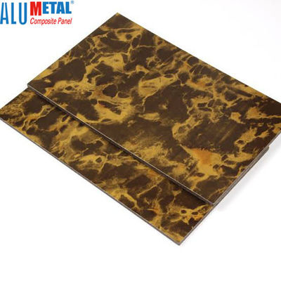 2440 mm Anodowany marmurowy panel kompozytowy z aluminium Arkusz Acp Biała płyta aluminiowa 7 mm