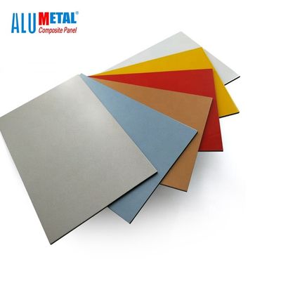 4 mm antybakteryjny panel kompozytowy PVDF z aluminium Acp Arkusz 1250 mm Materiał budowlany