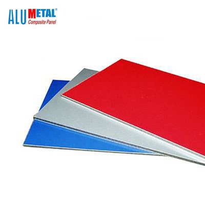4mm powlekana PVDF ze stopu aluminium 3003 okładzina ścienna Płyta kompozytowa Antybakteryjna ISO9001