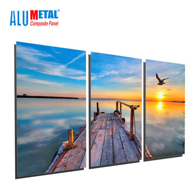 1220MM ACM Zewnętrzny ognioodporny aluminiowy panel kompozytowy 4MM Lekki antybakteryjny SGS