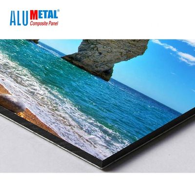 Do druku Nano Zewnętrzny aluminiowy panel kompozytowy PE 0,5 mm Panele okładzinowe ACM Odporność na kwasowość