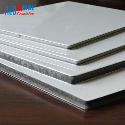2mm ognioodporny aluminiowy panel kompozytowy Okładzina ścienna Stop fluorowęglowy 1100