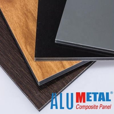 5800mm PE Aluminiowy panel kompozytowy Drukowanie ACP 2mm Czarny aluminiowy arkusz kompozytowy