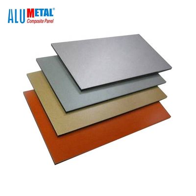 0,5 mm PE Fasada Aluminiowy panel kompozytowy Anodowane powierzchniowe ognioodporne arkusze Acp 2 mm