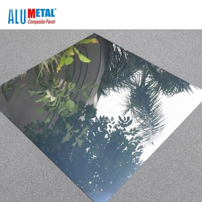 LDPE Core AA3003 Lustro Aluminiowy panel kompozytowy Acp Arkusz gięcia 2440 mm B1 FR