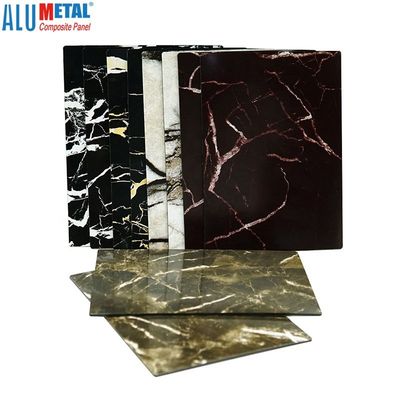 A2 Acm Zewnętrzny ognioodporny aluminiowy panel kompozytowy Marmur SGS 2000 mm
