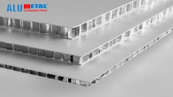 4 X 8 500 mm 10000 mm Aluminiowy panel o strukturze plastra miodu Marine 4 mm Panel warstwowy SGS