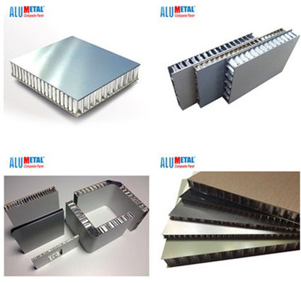 4 X 8 500 mm 10000 mm Aluminiowy panel o strukturze plastra miodu Marine 4 mm Panel warstwowy SGS