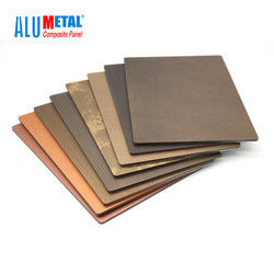 Antybakteryjny aluminiowy metalowy panel kompozytowy 4 mm ACP 1000 mm 0,15 mm skóra