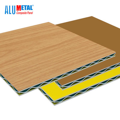 3mm Fencing B1 FR Perforowany aluminiowy panel falisty Panel kompozytowy 5005 Alloy