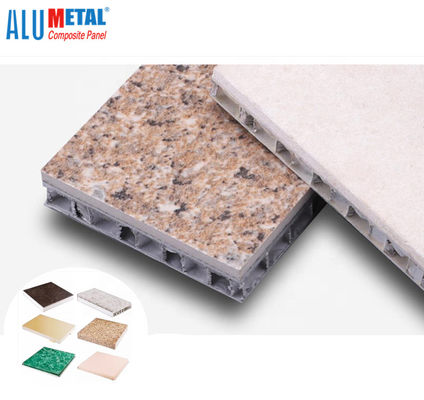 A2 Ognioodporny panel z polipropylenu o strukturze plastra miodu 1250 mm Izolowany marmur 0,5 mm