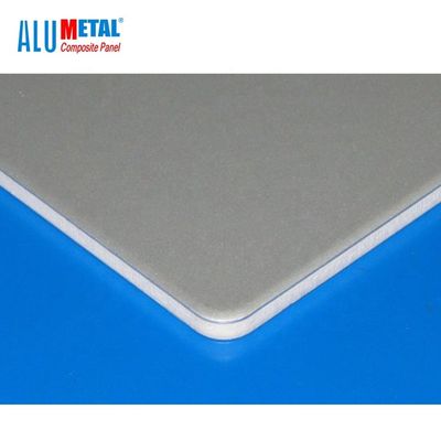 4mm B1 Ognioodporne aluminiowe panele kompozytowe Zewnętrzne metalowe panele okładzinowe 1250mm