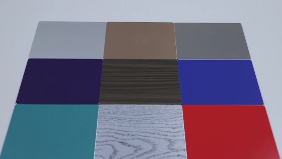 0,50 mm B1 Architektoniczny ognioodporny aluminiowy panel kompozytowy Powłoka PVDF o grubości 3000 mm