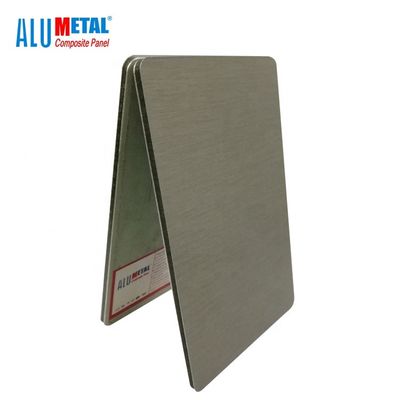 3 mm plastikowy metalowy panel kompozytowy Vmzinc Aluminiowa okładzina wewnętrzna 0,7 mm
