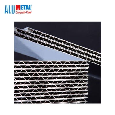 Aluminiowe panele z tektury falistej 1220X2440MM Powłoka Acp Powłoka PVDF