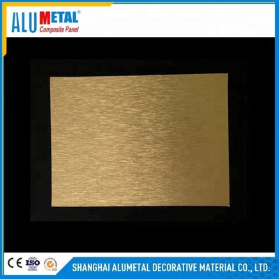 4mm polerowany AA3003 szczotkowany aluminiowy panel kompozytowy 1220MM