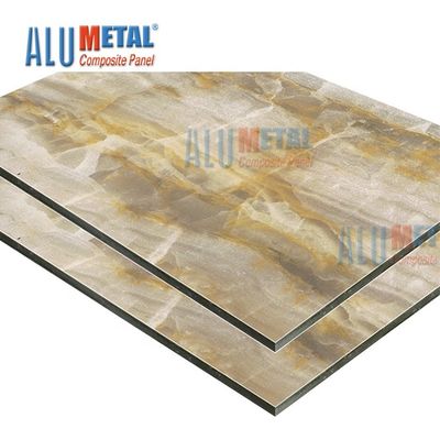 Zewnętrzna anodowana aluminiowa płyta warstwowa 1220 mm Panele z materiału kompozytowego 2 mm