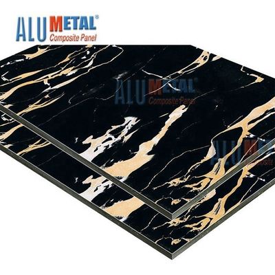 5mm 1570mm Marmurowy aluminiowy panel kompozytowy Zewnętrzne panele ścienne Powłoka PVDF