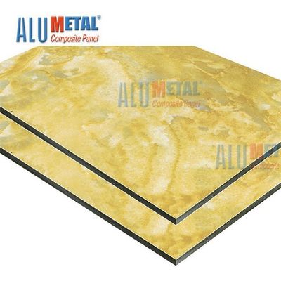 Nacreous Crossbond Marmurowy aluminiowy panel kompozytowy 0,05 mm 5800 mm antystatyczny