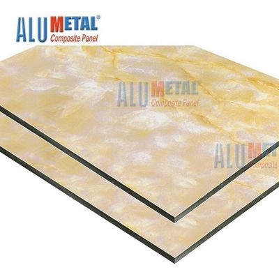 Nacreous Crossbond Marmurowy aluminiowy panel kompozytowy 0,05 mm 5800 mm antystatyczny