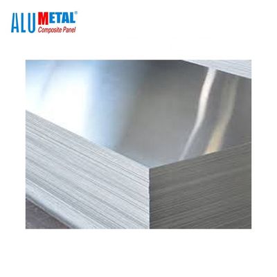 Anodowany, powlekany aluminiowy panel z rdzeniem z materiału kompozytowego Okładzina AA5005 Srebrny 1570 mm