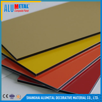 Kolorowy anodowany aluminiowy panel kompozytowy PVDF