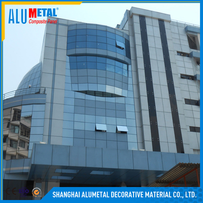 1220x2440mm Aluminiowy panel kompozytowy powlekany PVDF Budynek Panele z blachy ACP