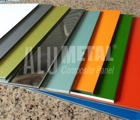 Niezniszczalny znak reklamowy z rdzeniem PE Oznakowanie Aluminiowy plastikowy panel kompozytowy