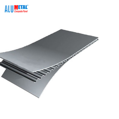 Aluminiowy panel falisty klasy A2 FR 1500 mm aluminiowa płyta warstwowa