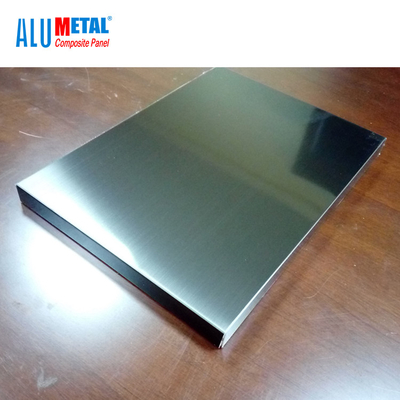 Metalowe aluminiowe kompozytowe panele okładzinowe Ognioodporne dekoracje elewacyjne