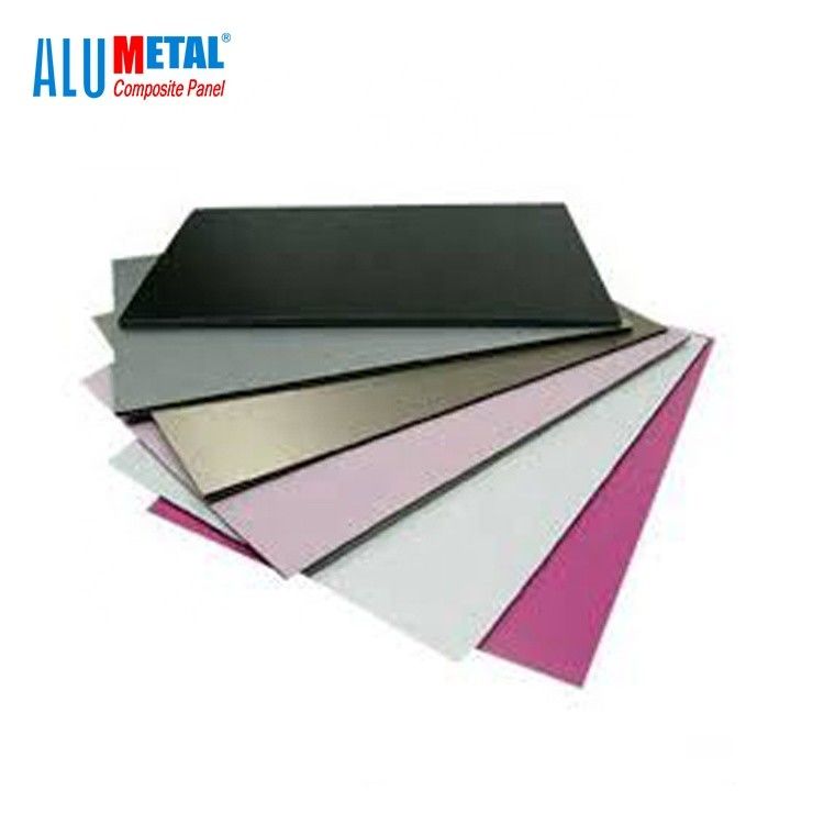 0,5 mm PE Fasada Aluminiowy panel kompozytowy Anodowane powierzchniowe ognioodporne arkusze Acp 2 mm