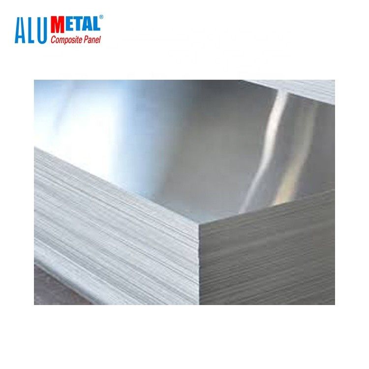 Anodowany, powlekany aluminiowy panel z rdzeniem z materiału kompozytowego Okładzina AA5005 Srebrny 1570 mm