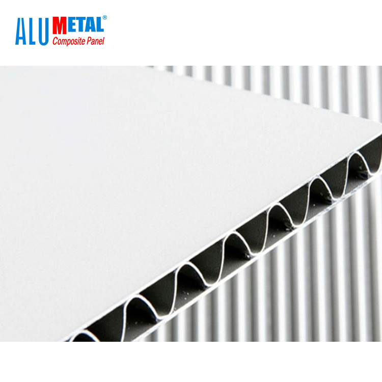 Budynek 3D 4D aluminiowy panel falisty 8 mm aluminiowy panel kompozytowy ACM